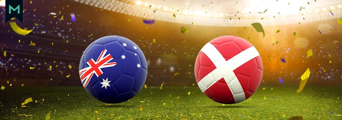 WK 2022 Qatar | Groep D | 30 november | Australië vs Denemarken
